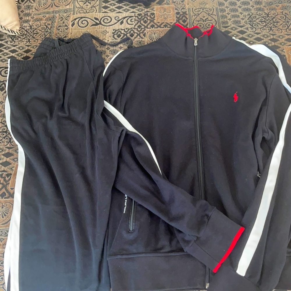 Ralph Lauren Polo track suit gently worn